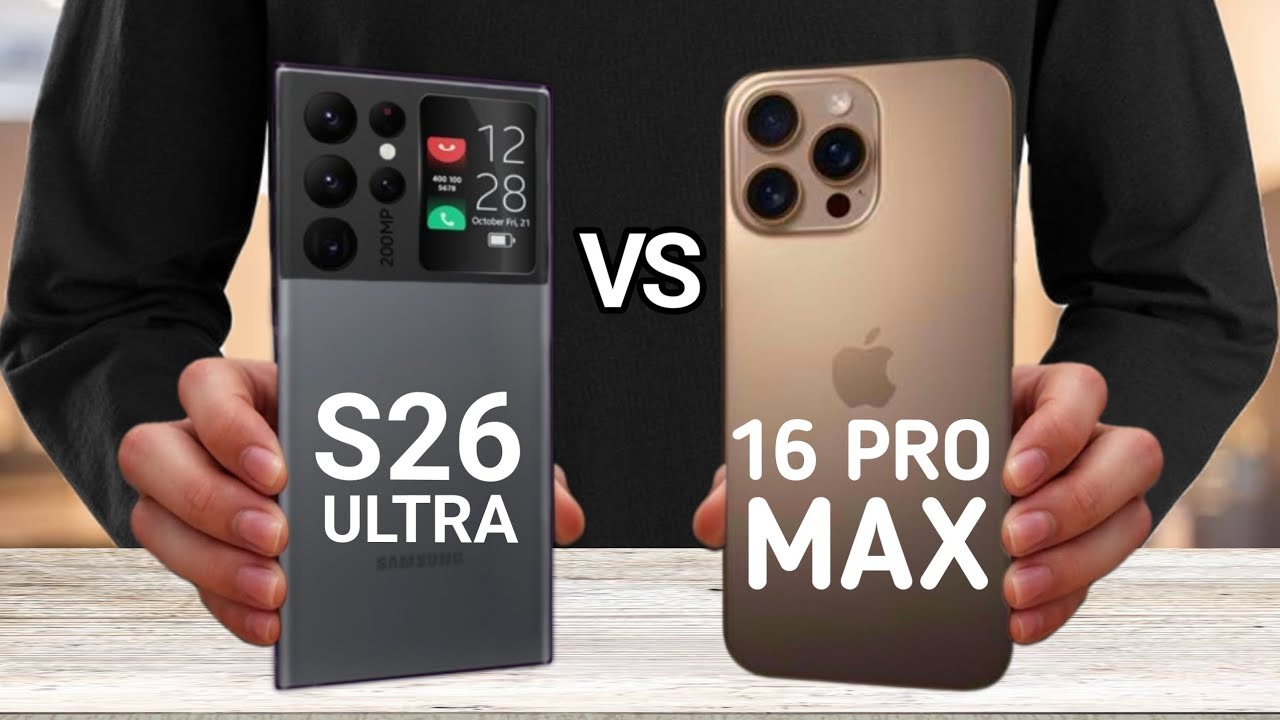 iPhone 16 Pro Max vs Samsung Galaxy S26 Ultra: Refresh Rate Battle 2026 - Which Flagship Wins?