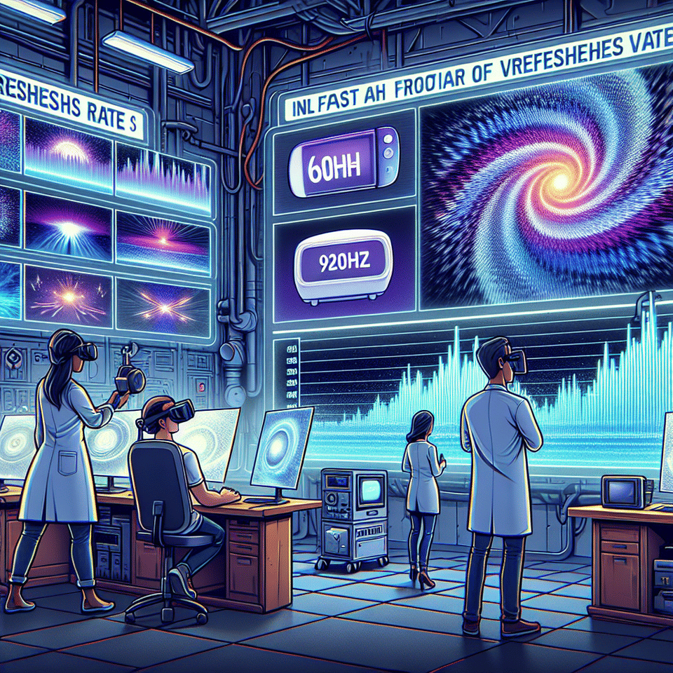 Exploring the Visual Frontier: How Refresh Rate Innovations Are Shaping the Future of VR