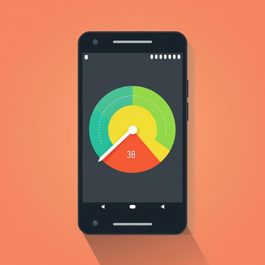 Android device with the updated 'Screen refresh rate' setting displayed