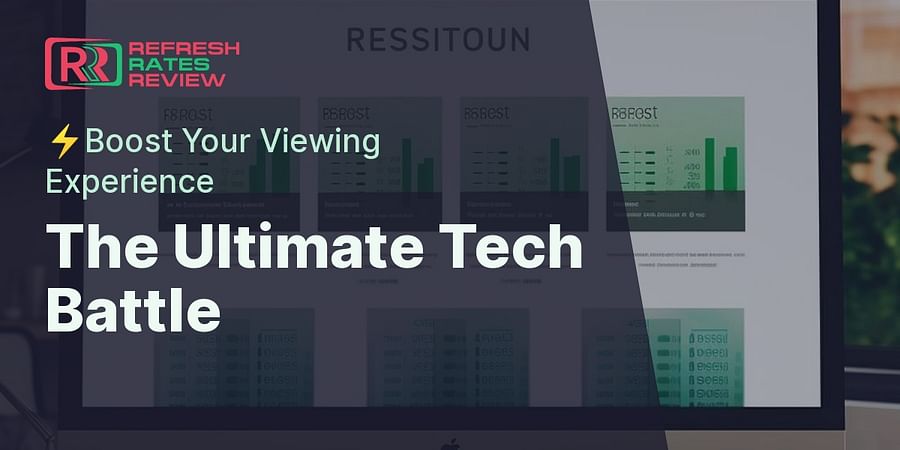 The Ultimate Tech Battle - ⚡️Boost Your Viewing Experience