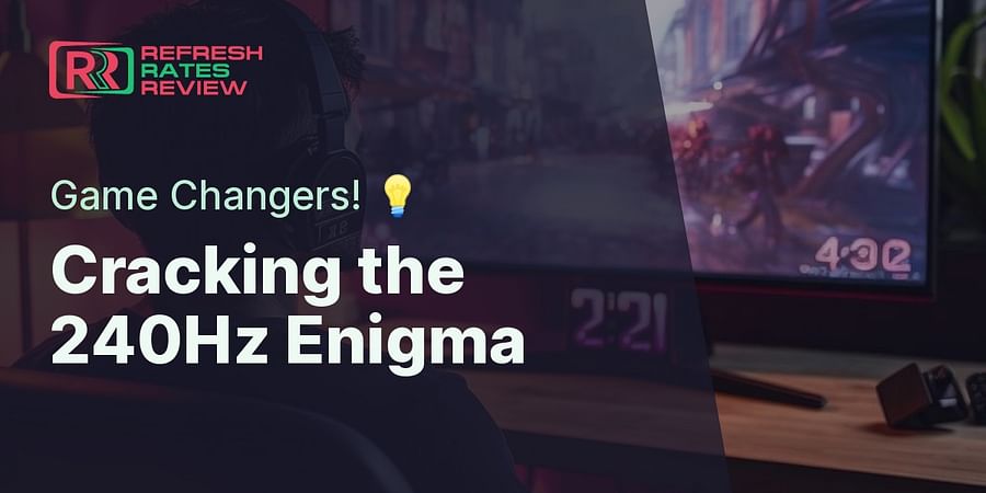 Cracking the 240Hz Enigma - Game Changers! 💡