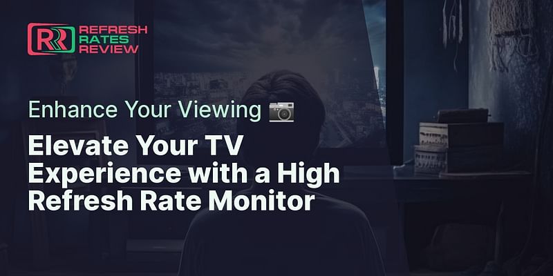 Elevate Your TV Experience with a High Refresh Rate Monitor - Enhance Your Viewing 📷