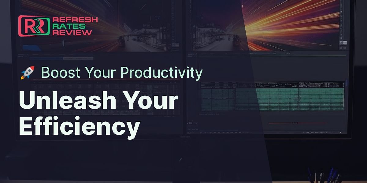 Monitor Refresh Rate For Video Editing Does a higher refresh rate affect video editing software performance?