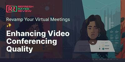 Enhancing Video Conferencing Quality - Revamp Your Virtual Meetings ✨