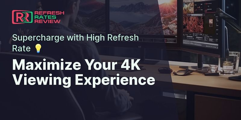 Maximize Your 4K Viewing Experience - Supercharge with High Refresh Rate 💡