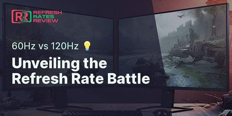 Unveiling the Refresh Rate Battle - 60Hz vs 120Hz 💡