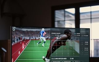 Is a high refresh rate monitor optimal for viewing live sports events?