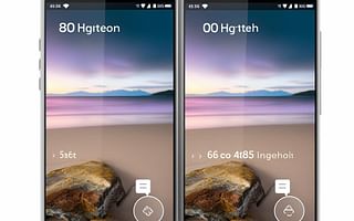 What is the difference between a 60Hz and 90Hz refresh rate on a smartphone?
